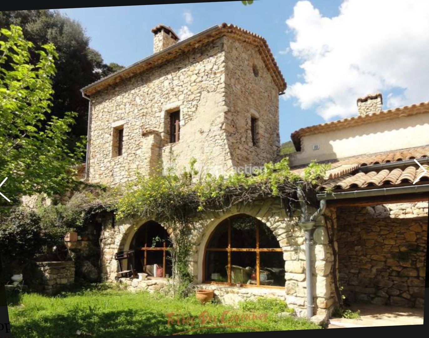 Maison de caractère à vendre  - 10 pièce(s) - 237m2 - Soudorgues (30460)