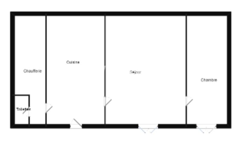 Maison à vendre  - 3 pièce(s) - 36m2 - Vaiges (53480)