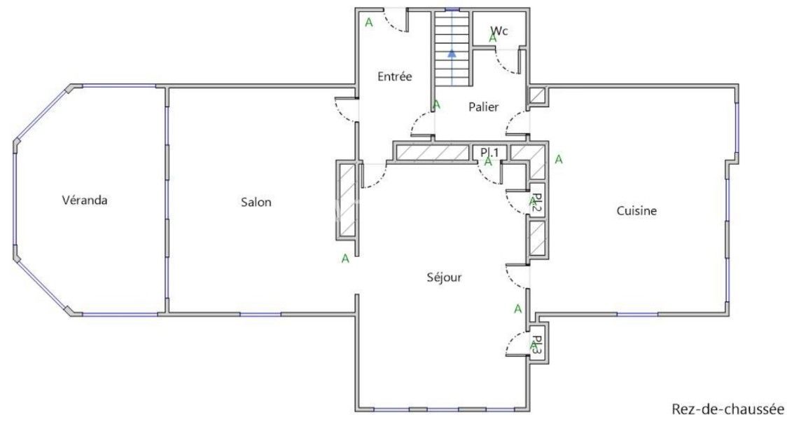Maison à vendre  - 10 pièce(s) - 286m2 - Vaiges (53480)