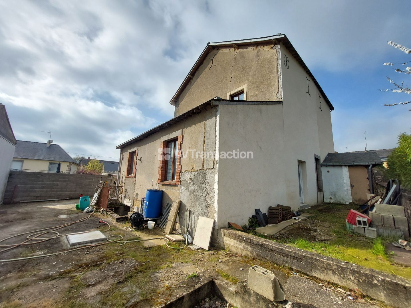 Maison de ville à vendre  - 7 pièce(s) - 140m2 - Louvigné (53210)