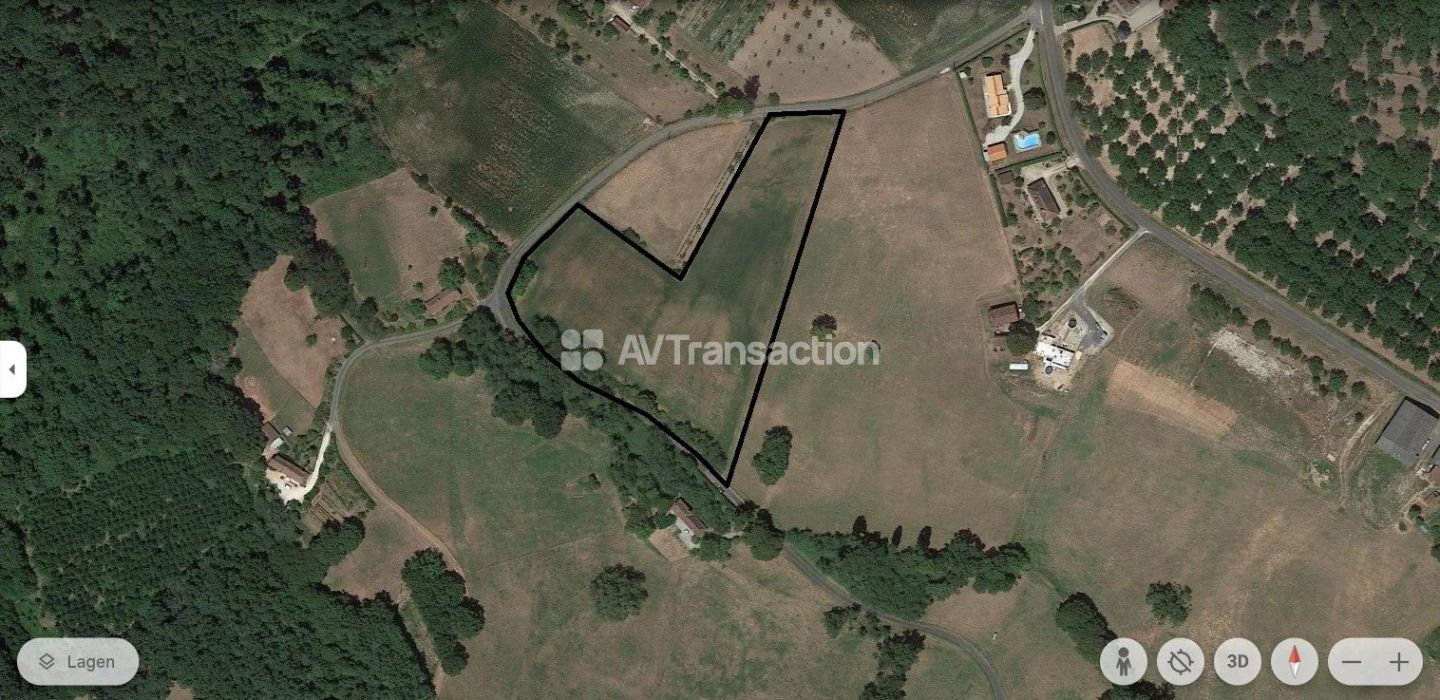 Terrain constructible à vendre  - 10355m2 - Les Sarlandes (24390)