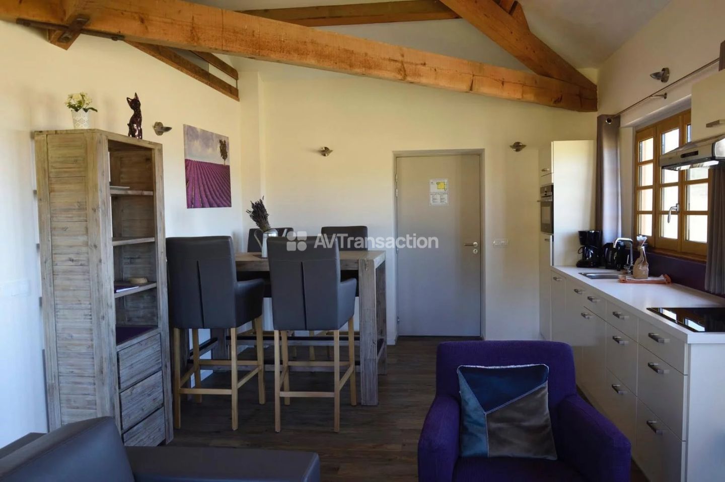 Drôme: appartement T2 avec piscine et tennis