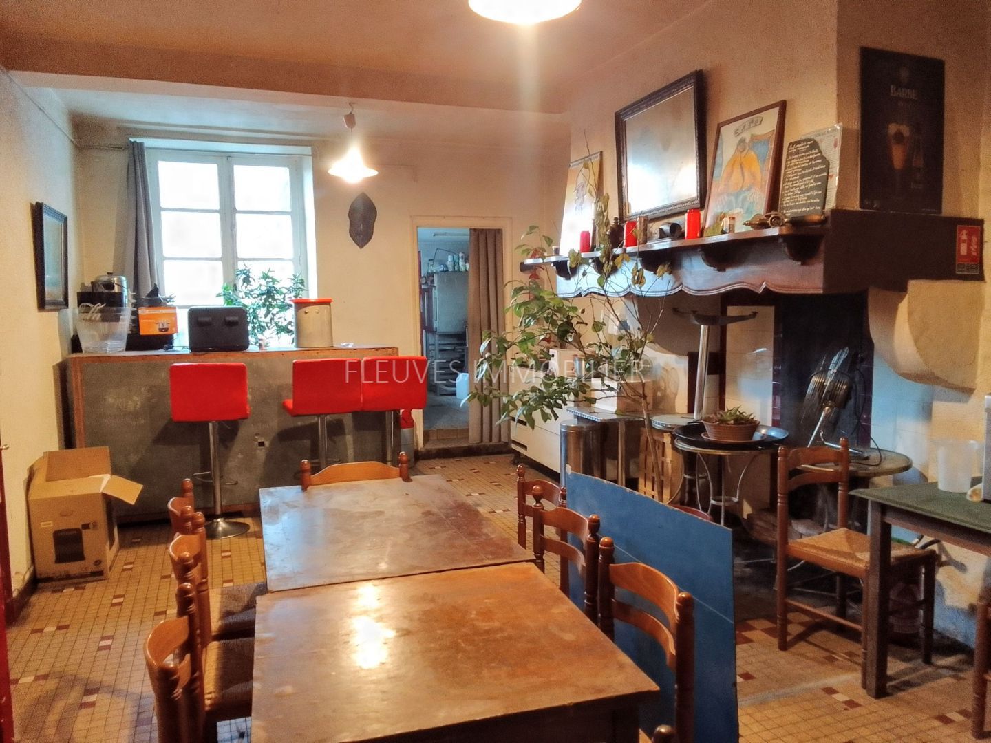 Bar à vendre  - 5 pièce(s) - Navarrenx (64190)