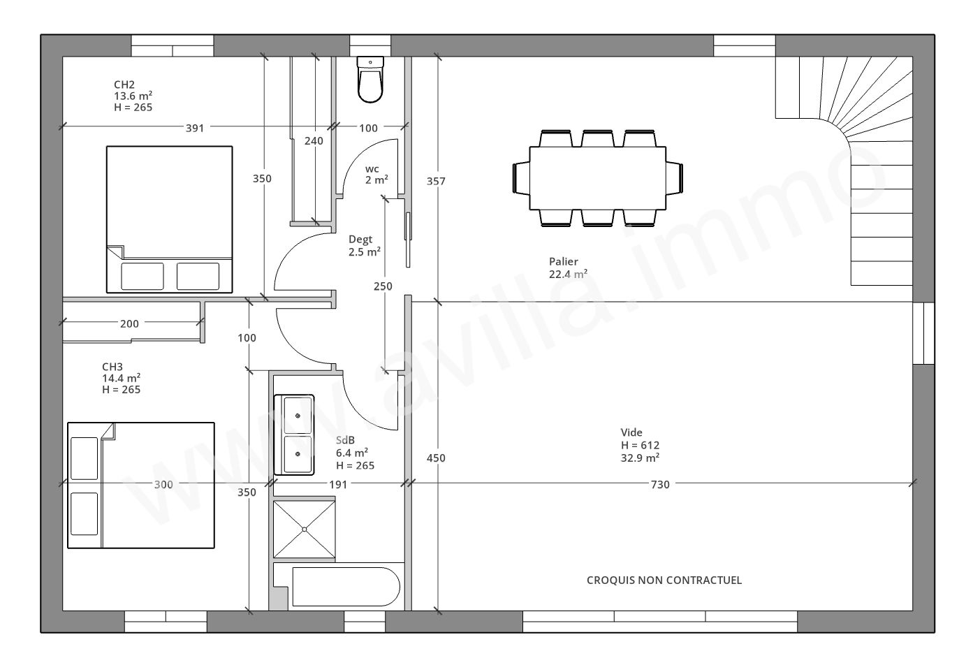 Villa d'architecte à vendre  - 5 pièce(s) - 175m2 - Escales (11200)