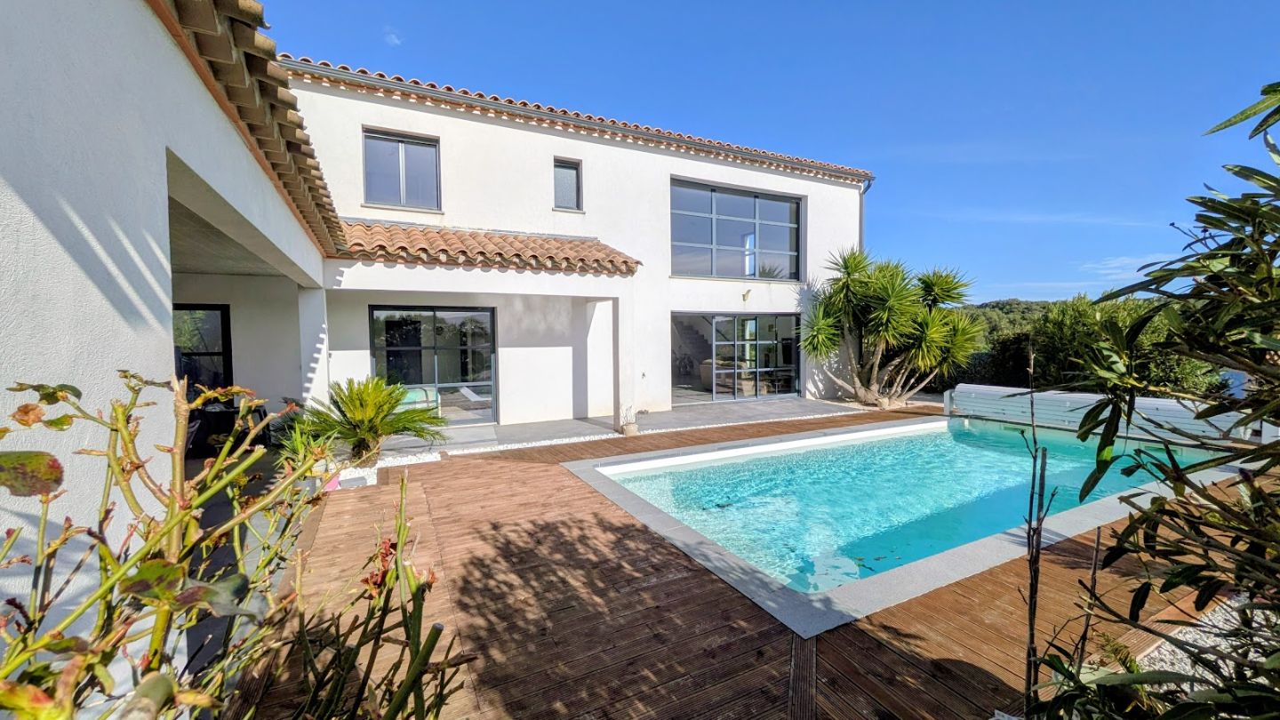 Villa d'architecte à vendre  - 5 pièce(s) - 175m2 - Escales (11200)