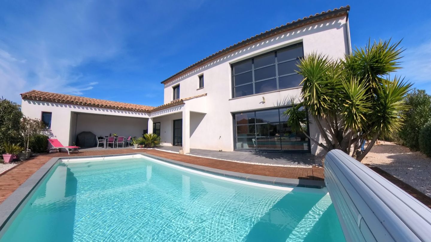 Villa d'architecte à vendre  - 5 pièce(s) - 175m2 - Escales (11200)