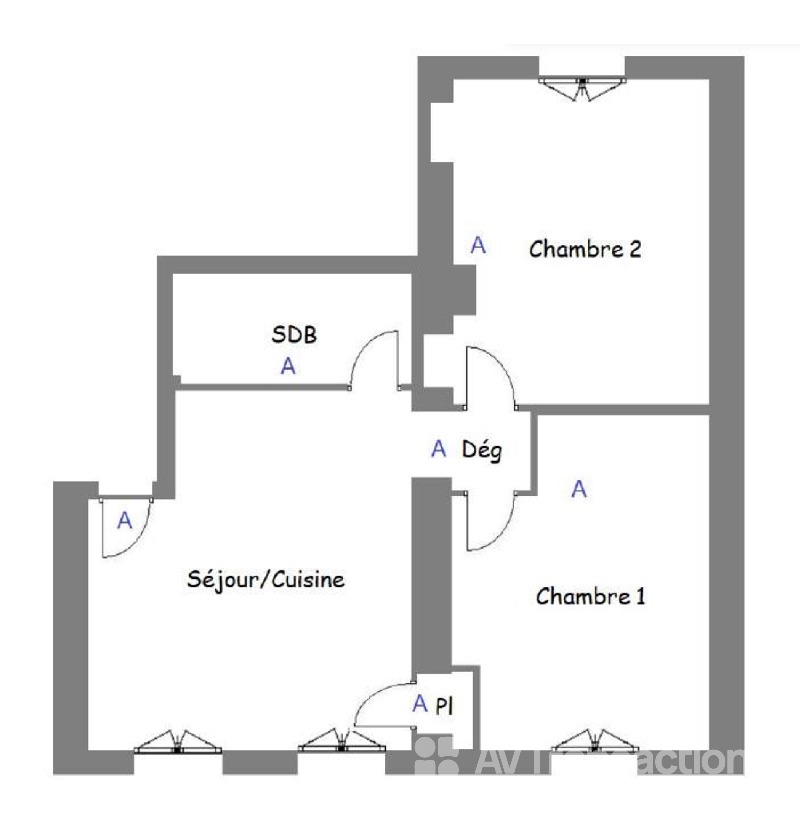 Appartement à vendre  - 3 pièce(s) - 50.4m2 - Neuilly-sur-seine (92200)