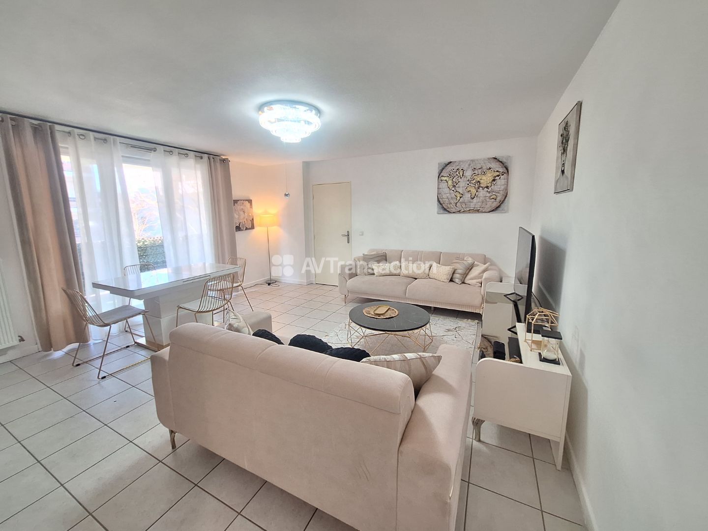 Appartement à vendre  - 4 pièce(s) - 80m2 - Vaulx-en-velin (69120)