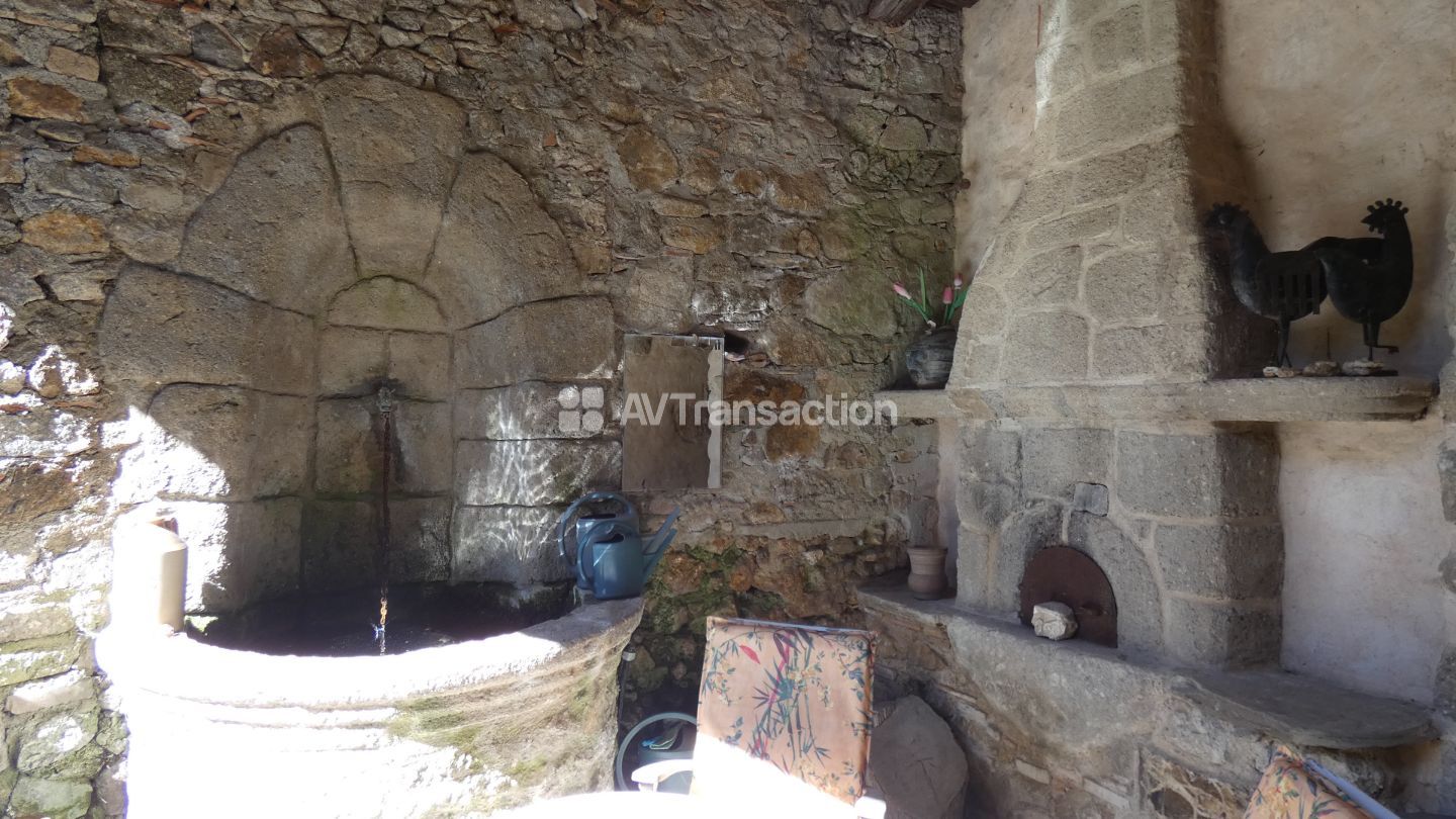 Mas en pierres + source + 2,5 hectares de nature