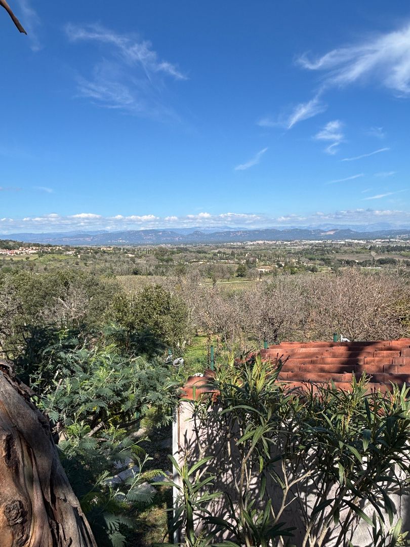 Maison plain pied avec vue dégagée