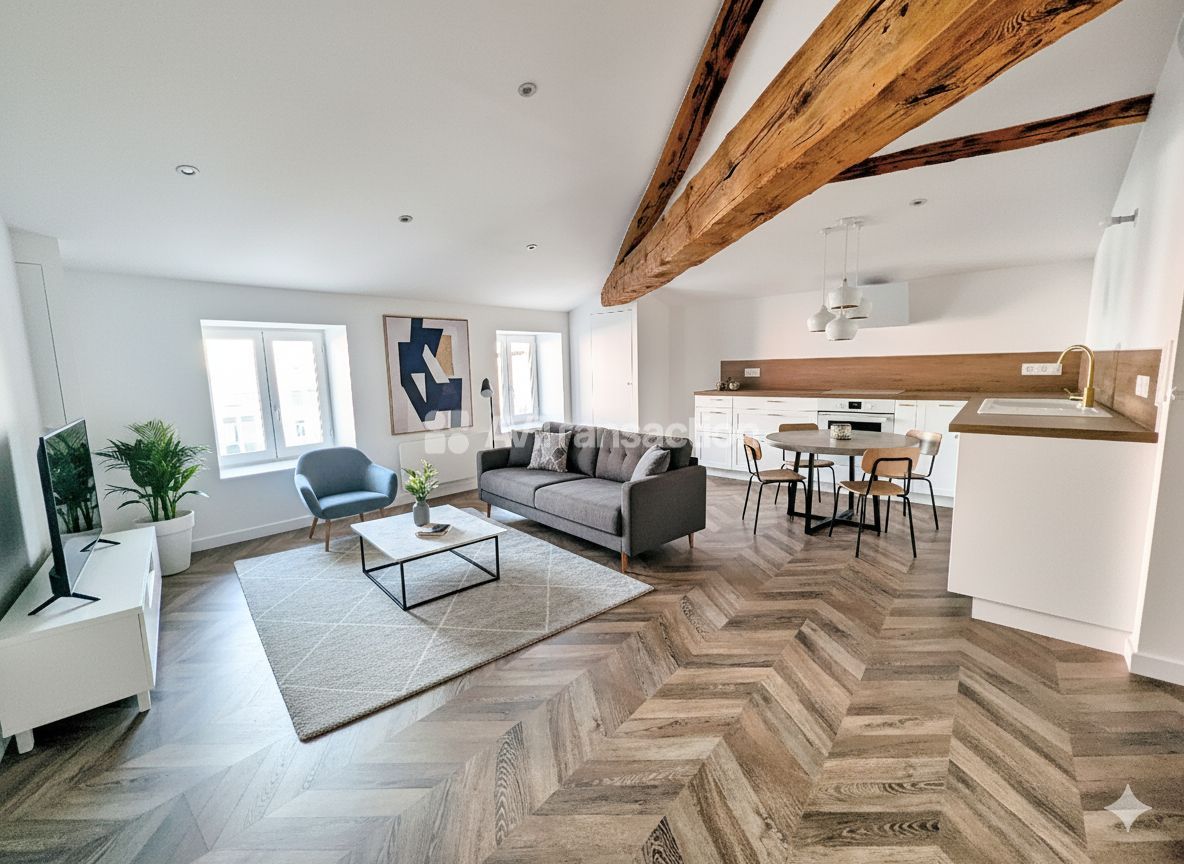 Appartement de 70 m2 , 2 chambres , dressing