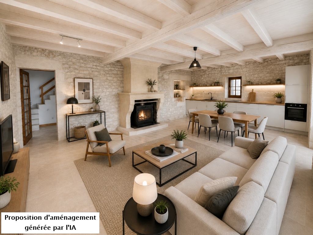 Maison à vendre  - 3 pièce(s) - 69m2 - Pons (17800)