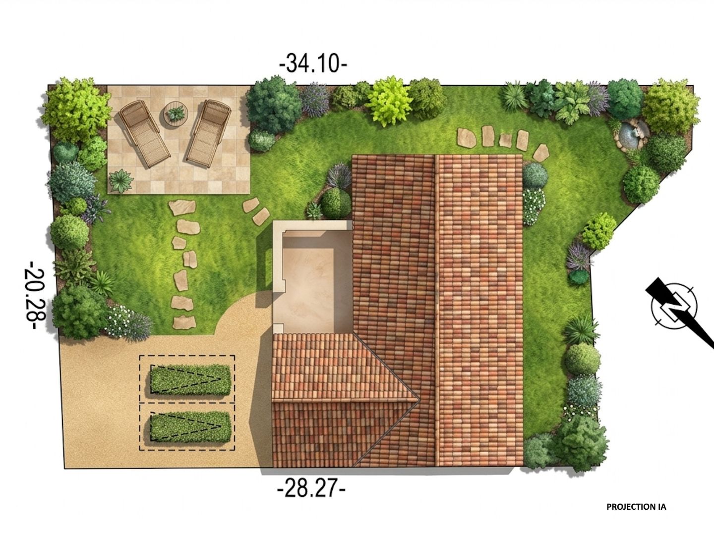 Terrain constructible à vendre  - 605m2 - Challans (85300)