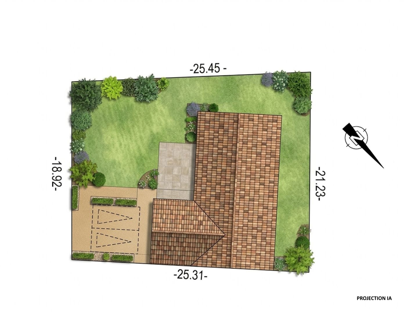Terrain constructible à vendre  - 510m2 - Challans (85300)