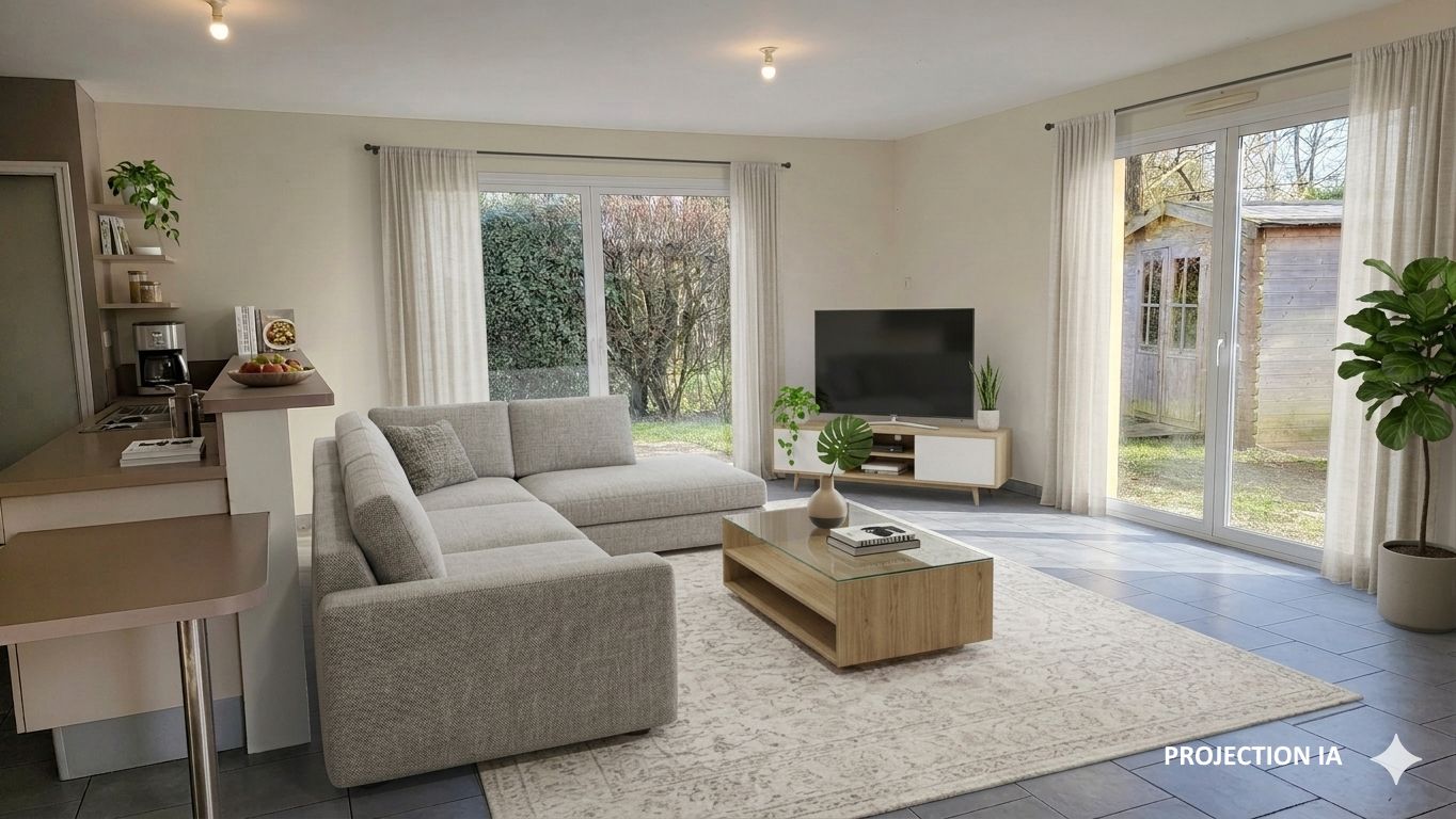 Maison familiale 123 m² – 3 chambres + bureau