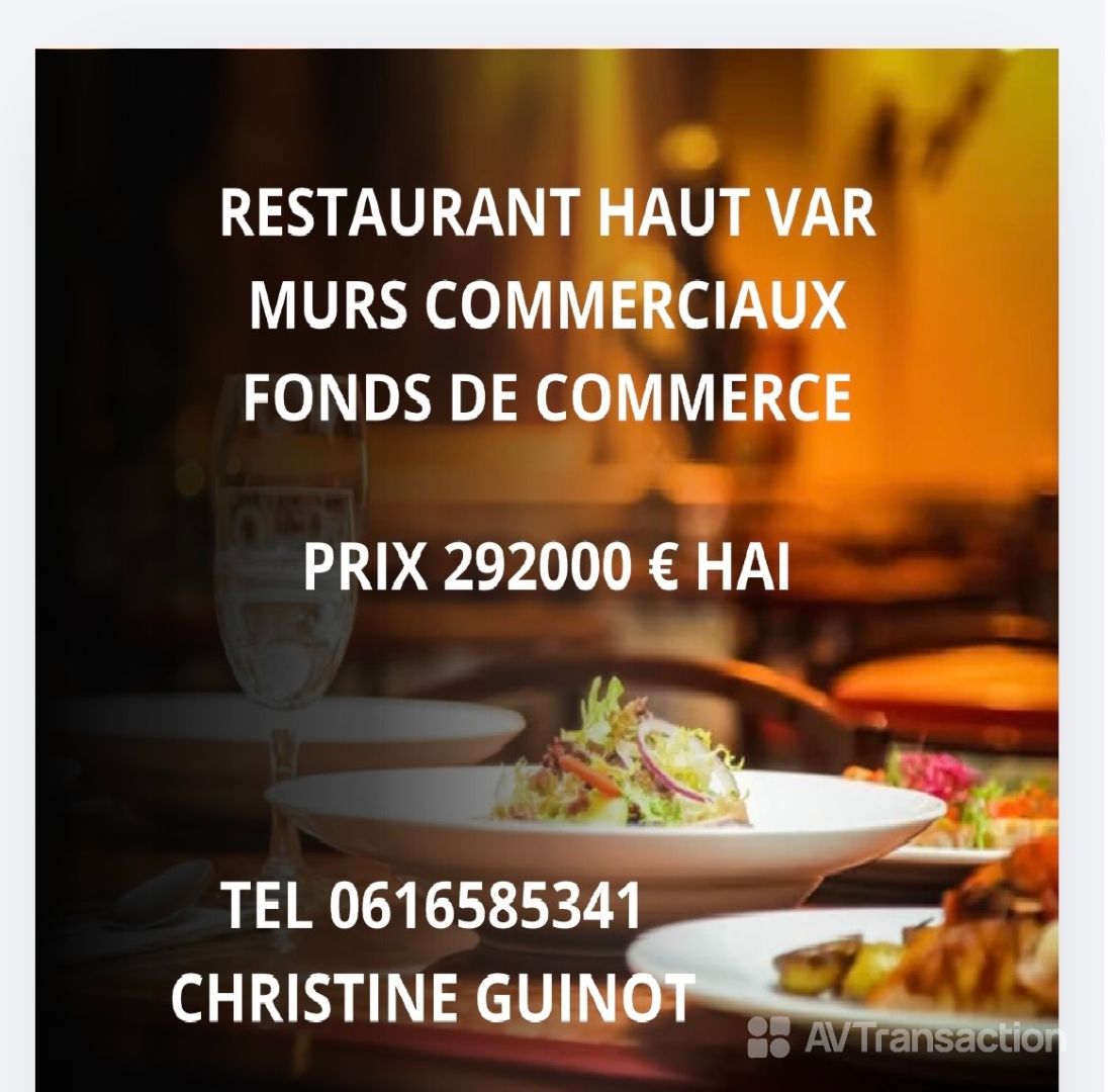 Village Haut Var : VENTE MURS et FOND et Possibilité Logement