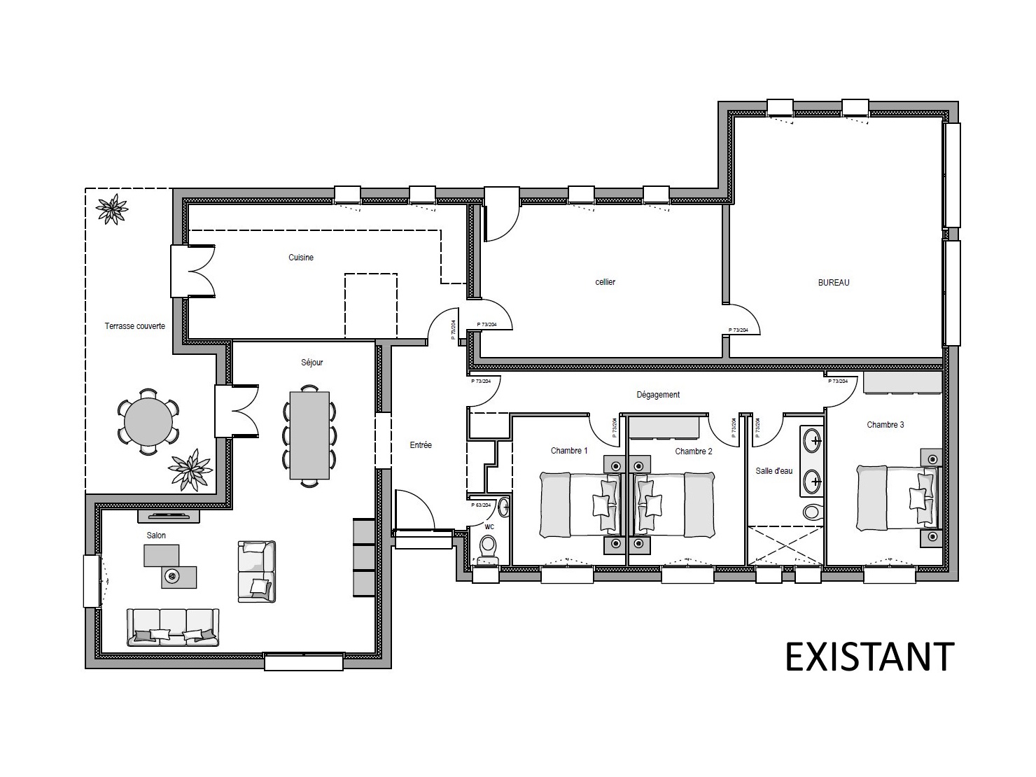 Maison familiale 151 m² avec garage indépendant de 60 m² 