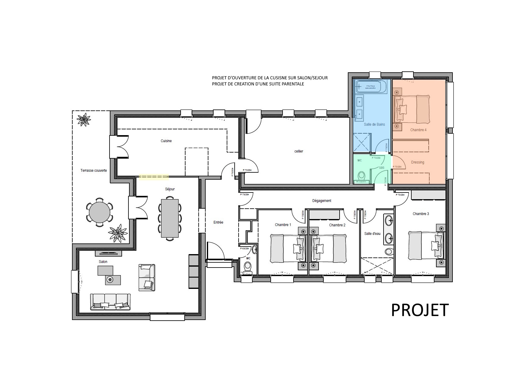 Maison familiale 151 m² avec garage indépendant de 60 m² 