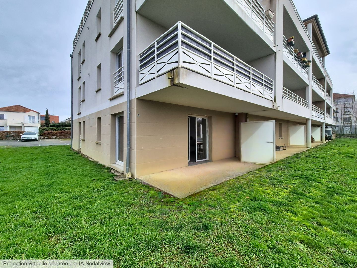 >Appartement en rez-de-jardin à vendre  - 3 pièce(s) - 67m2 - Tomblaine (54510)