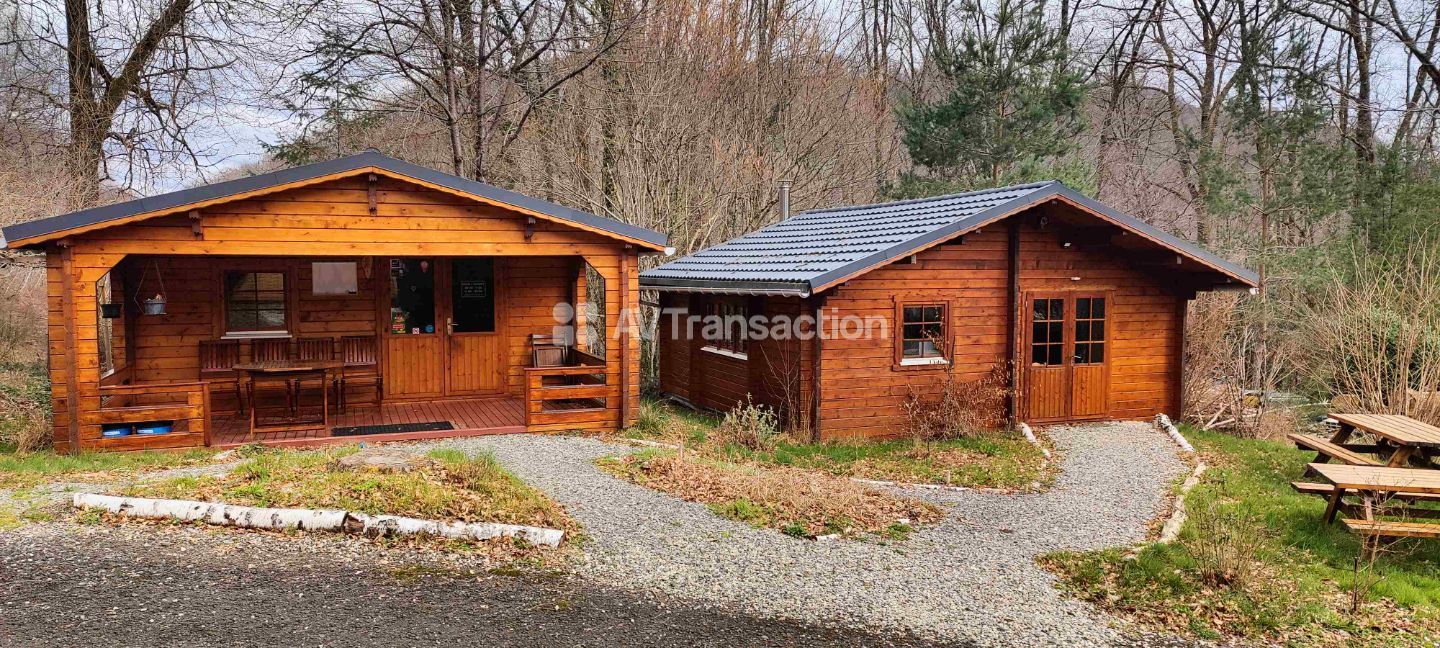 Camping à vendre  - 9 pièce(s) - 80m2 - Saint-martin-cantalès (15140)