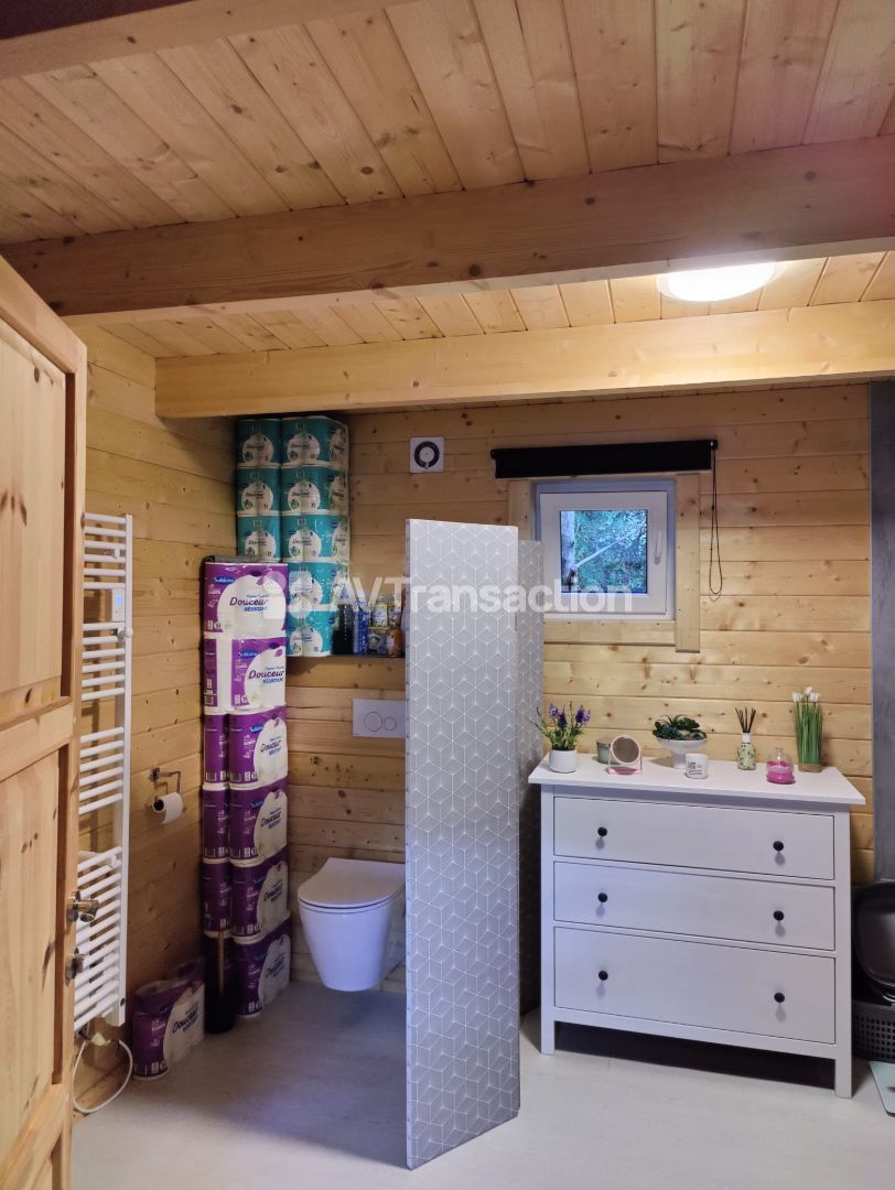 Camping à vendre  - 9 pièce(s) - 80m2 - Saint-martin-cantalès (15140)