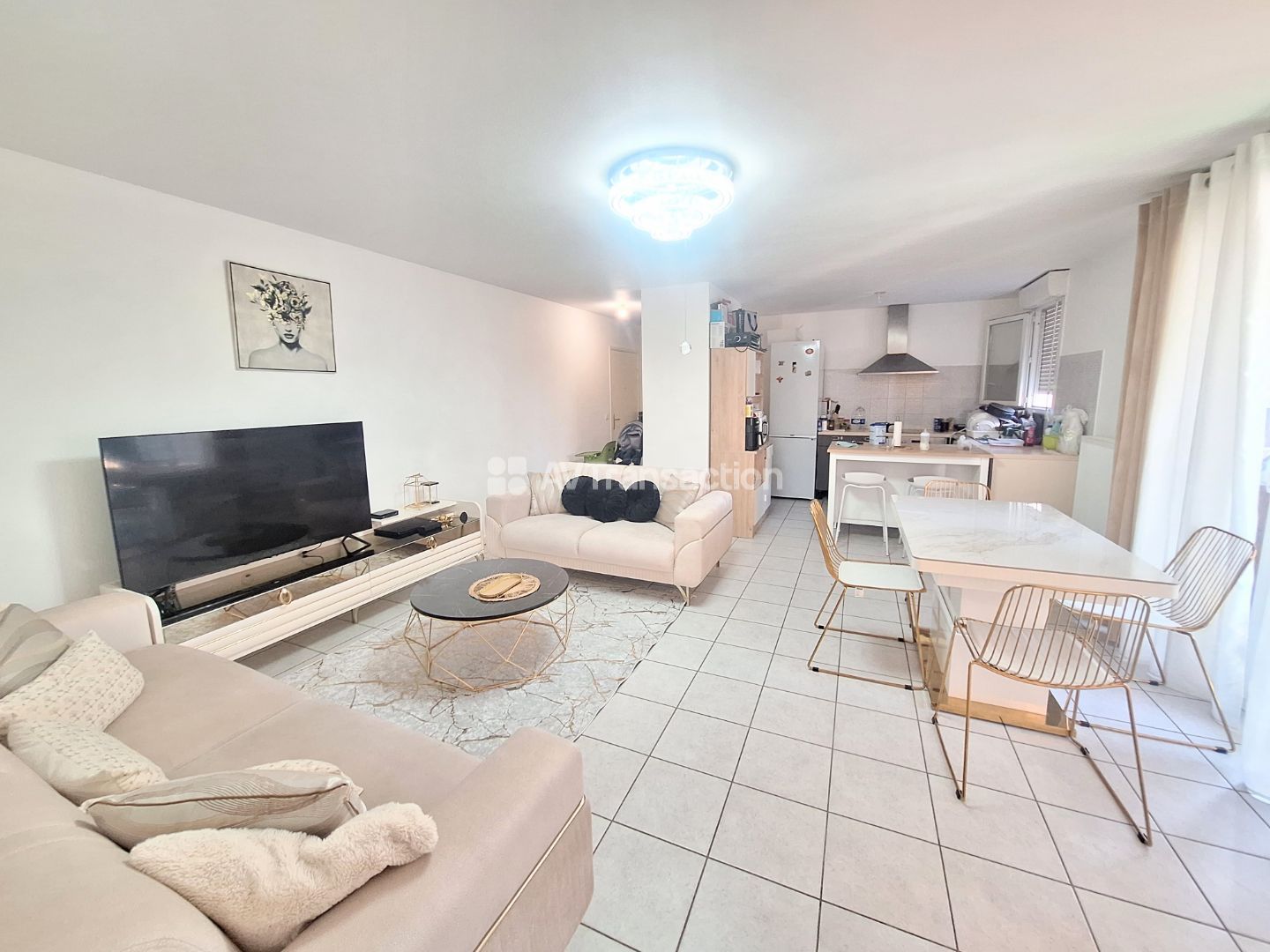 Appartement à vendre  - 4 pièce(s) - 80m2 - Vaulx-en-velin (69120)