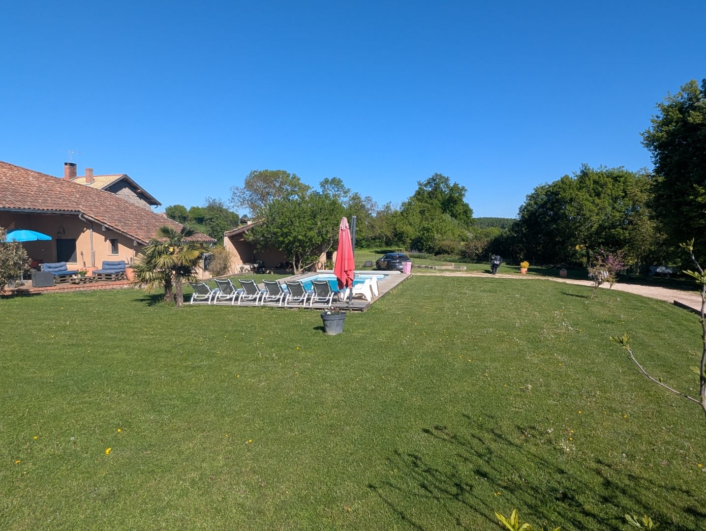 Chambre d'hôtes 253 m2 hab 7 chambres 5 800 m2 de terrain