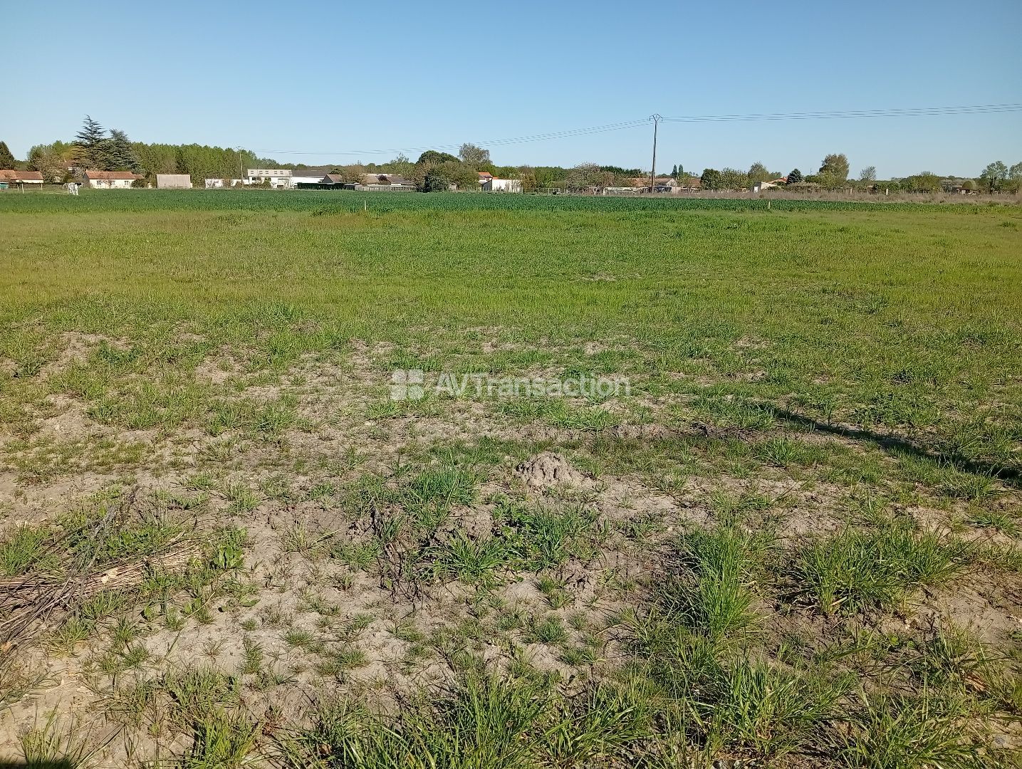 Terrain constructible à vendre  - 827m2 - Lencloitre (86140)