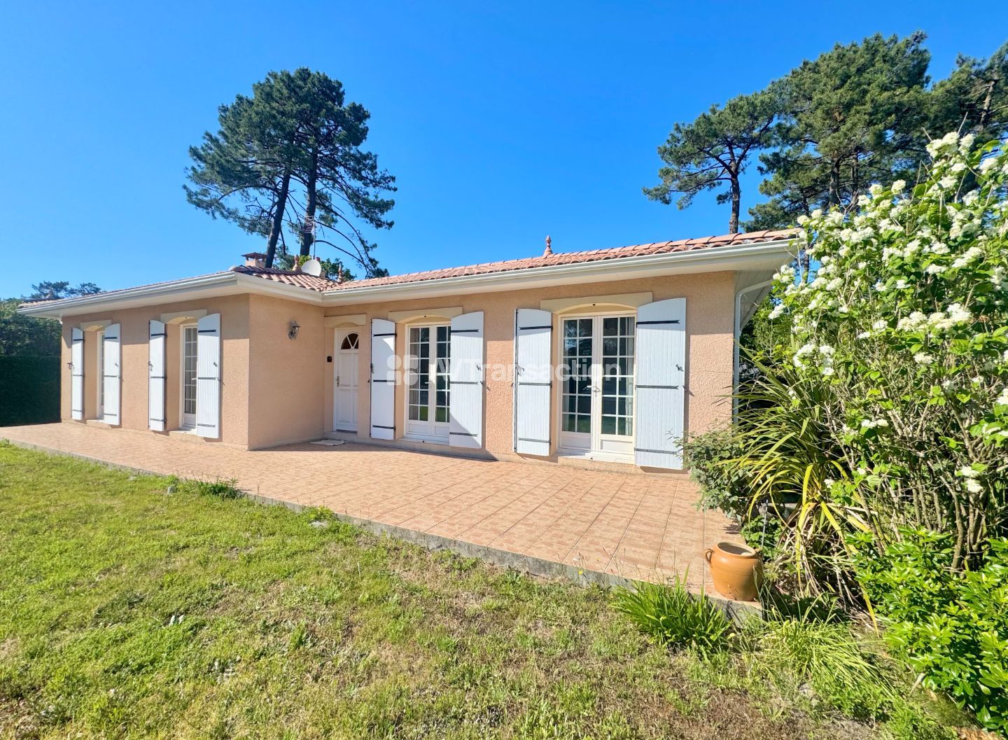 maison 3 chambres plain pieds 10min à pieds de la plage
