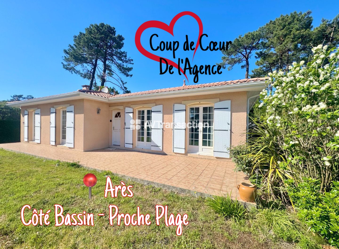Maison à vendre  - 4 pièce(s) - 100m2 - Arès (33740)