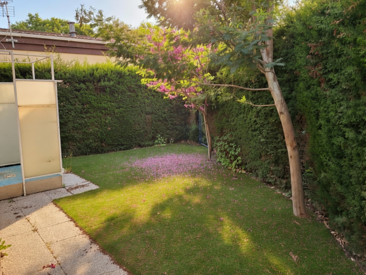 Chalet en bon état dans domaine avec piscine