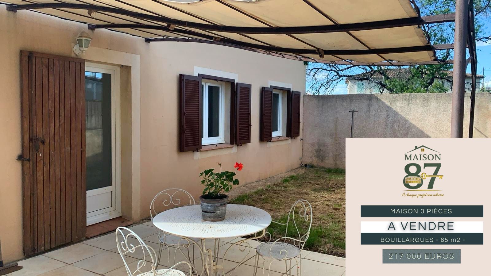 Maison Bouillargues T3