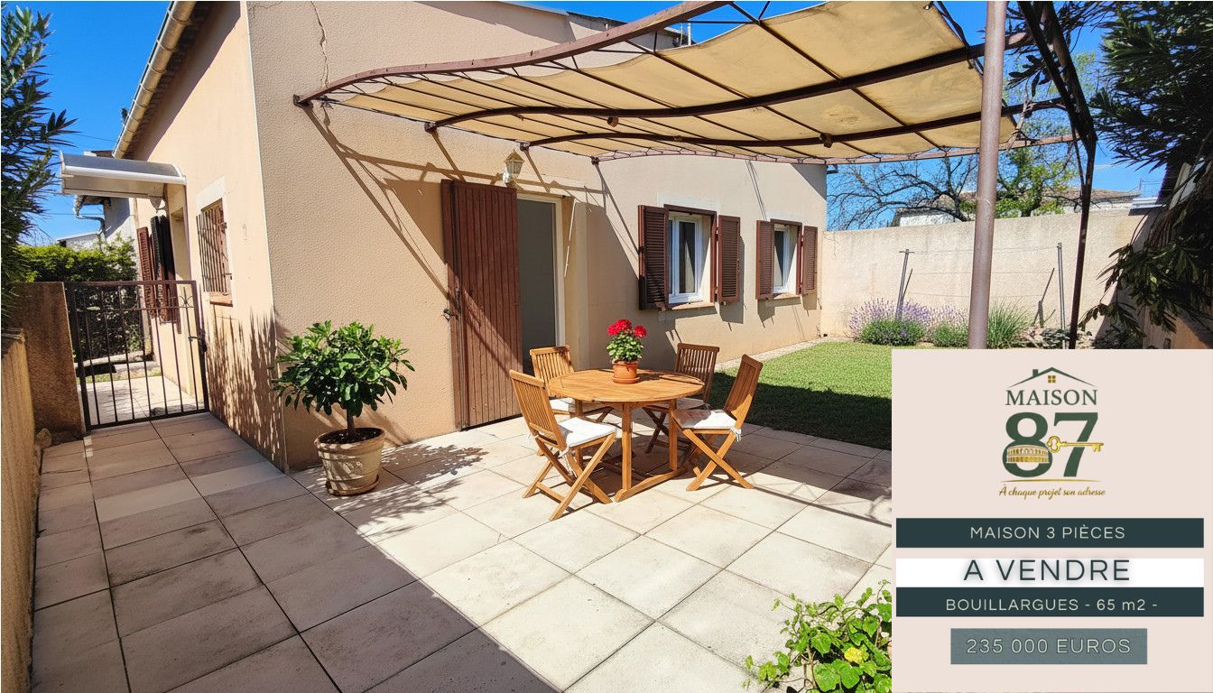 Maison Bouillargues T3