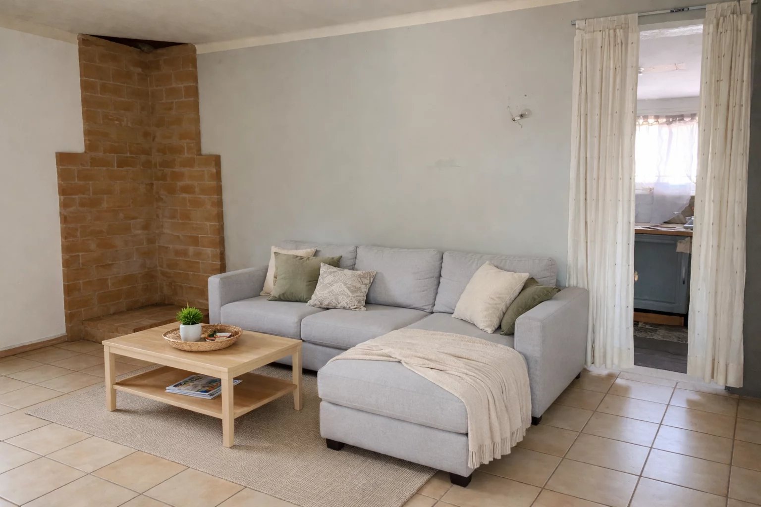 Maison à rénover dans un quartier très recherché.