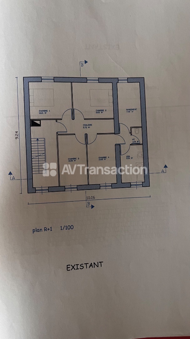 Maison à vendre  - 7 pièce(s) - 150m2 - Rombas (57120)