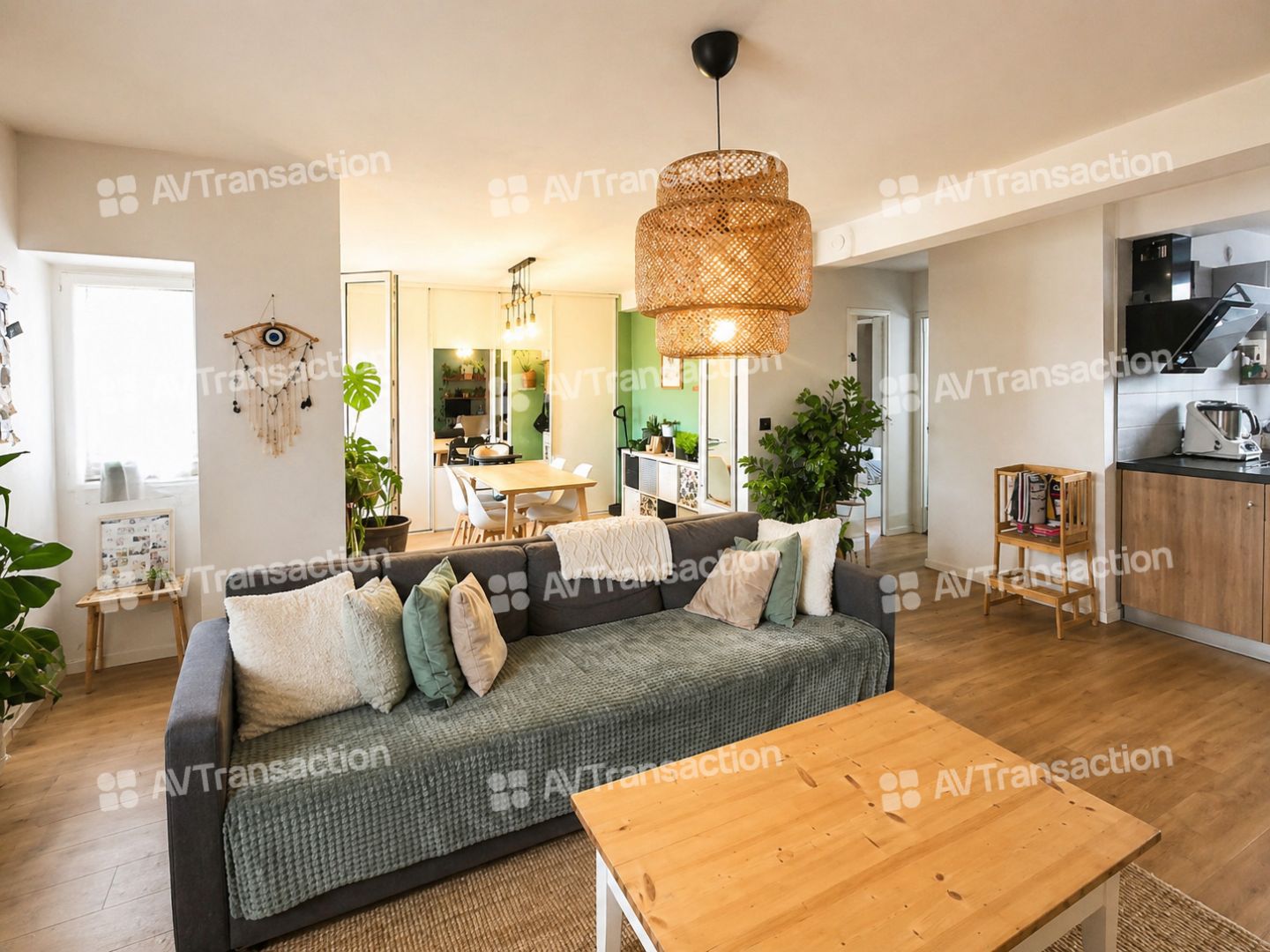 Appartement à vendre  - 4 pièce(s) - 64m2 - Villeurbanne (69100)
