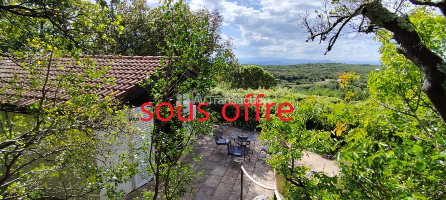 Maison, sans travaux, jardin, terrasse, vue panoramique, piscine