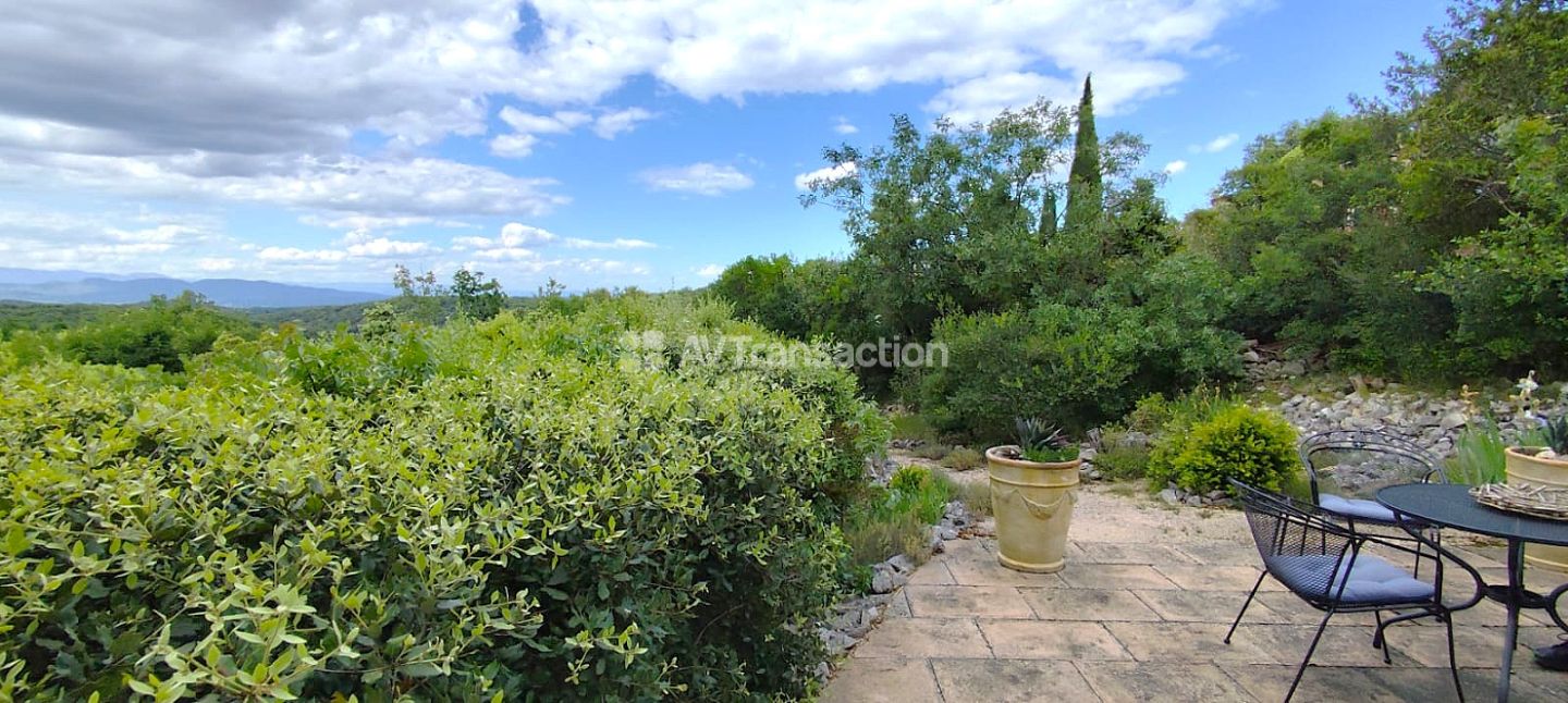 Maison, sans travaux, jardin, terrasse, vue panoramique, piscine