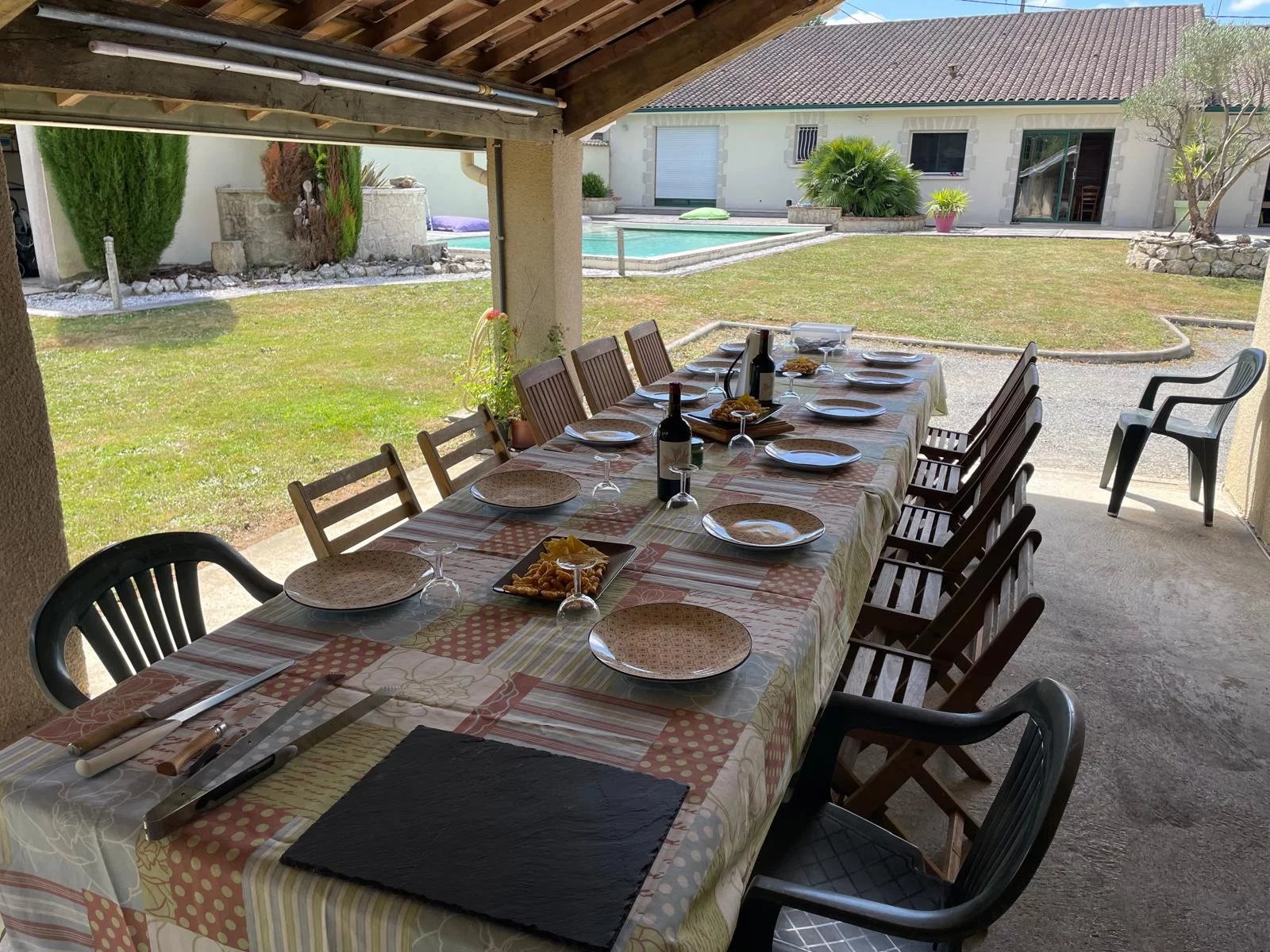 33910 BONZAC-MAISON EN PIERRES 270M² HABITABLES 5 CHAMBRES 5600M