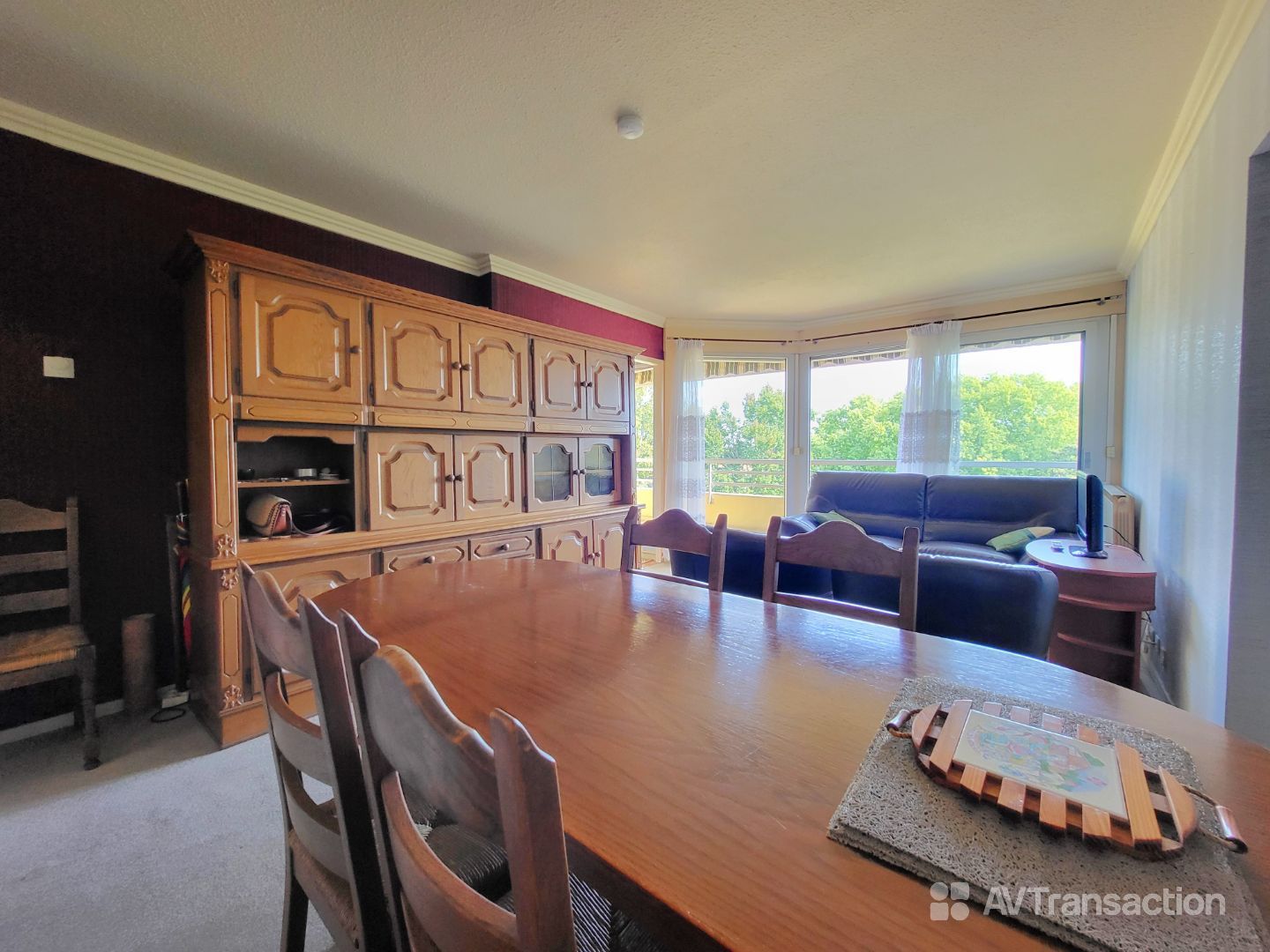 Appartement lumineux avec vue sur un magnifique parc