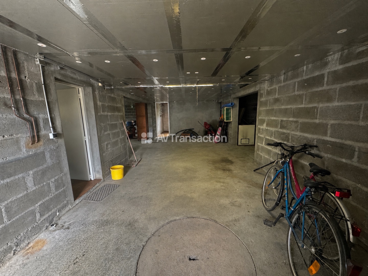 Maison sur sous-sol total