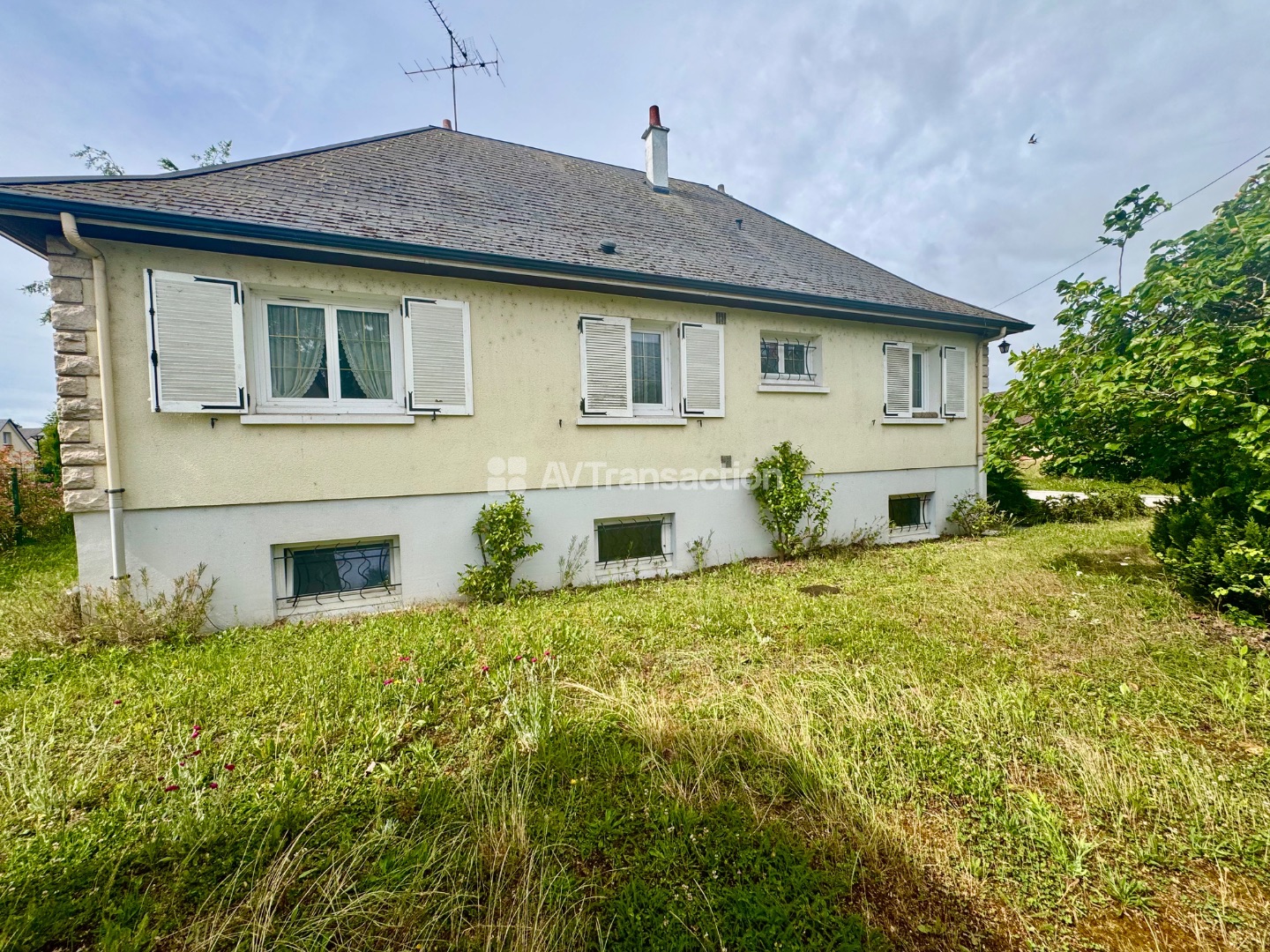 Maison sur sous-sol total
