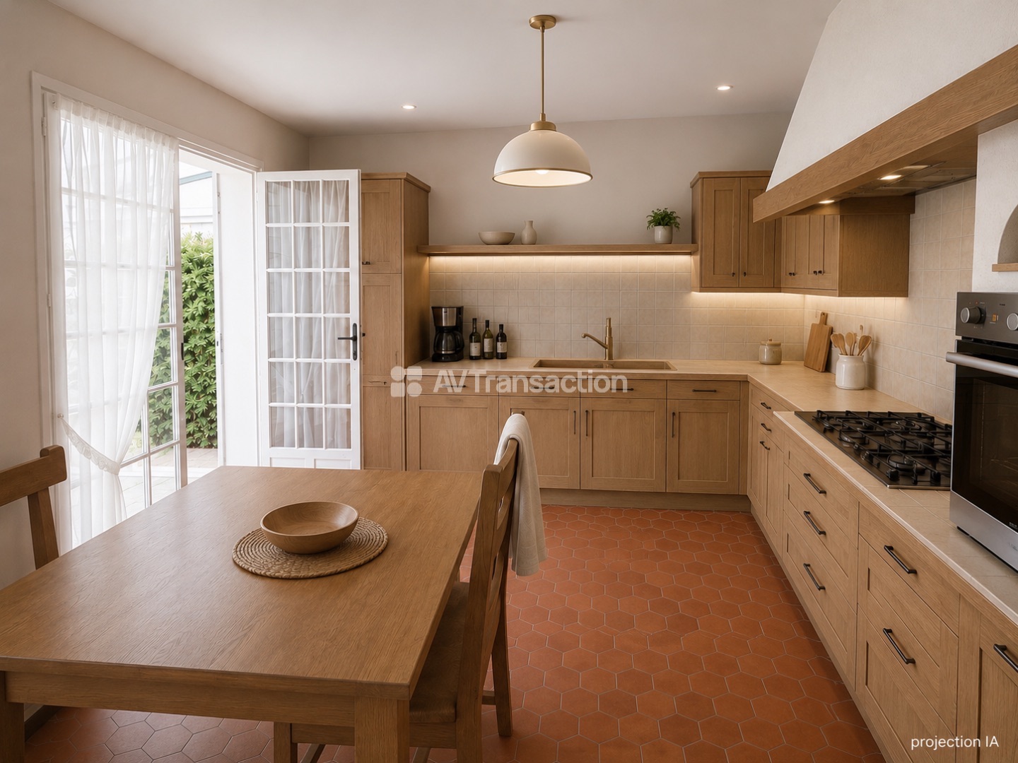 Maison sur sous-sol total