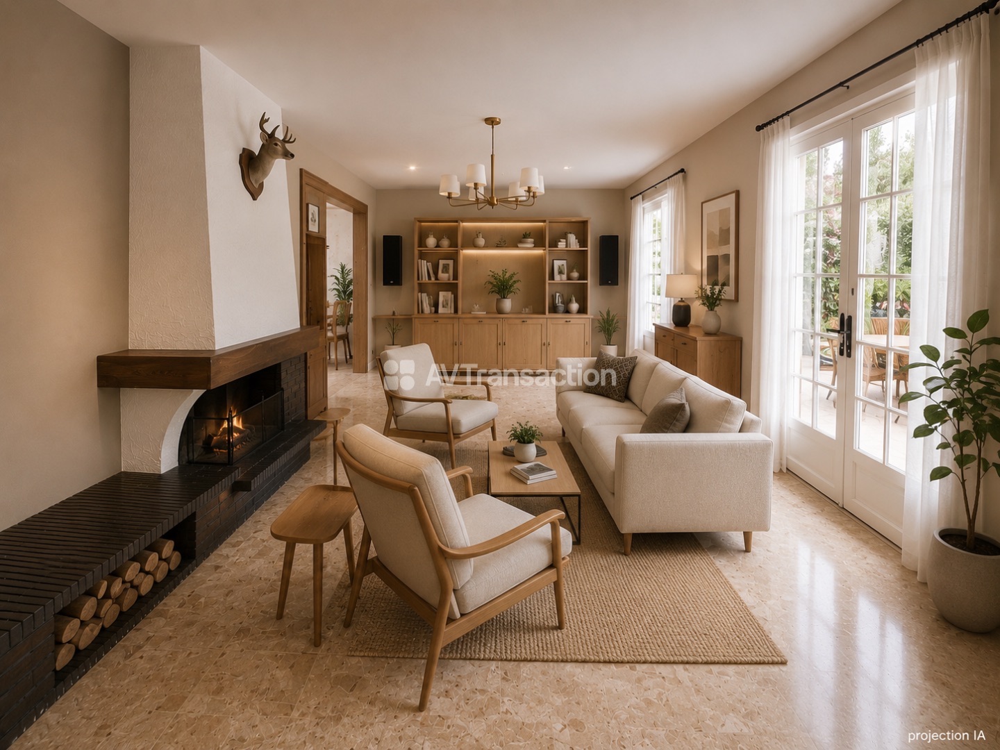 Maison sur sous-sol total