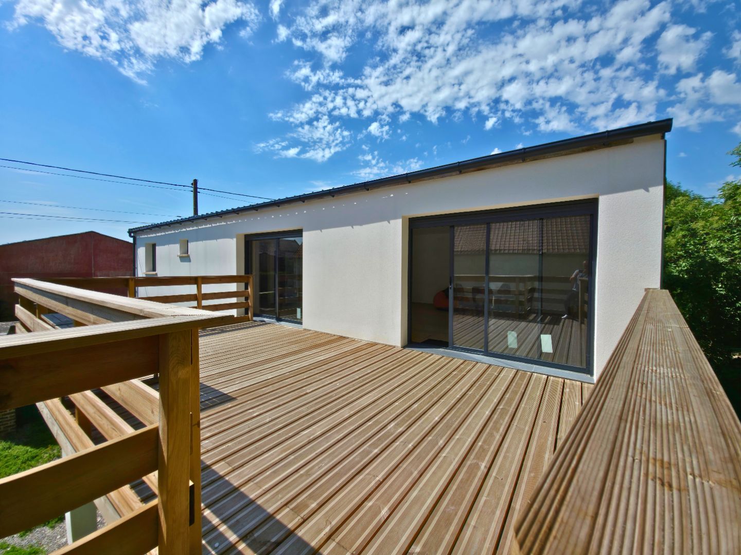 Investisseur / projet mixte - loft, 3 garages et terrain - Esnes