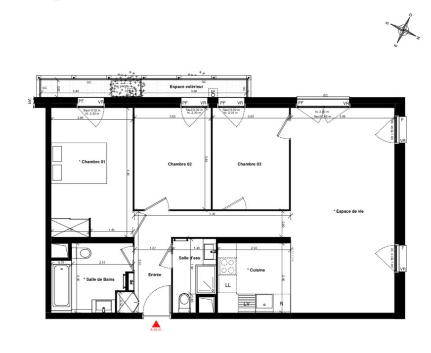Maison à vendre  - 4 pièce(s) - Asnières-sur-seine (92600)