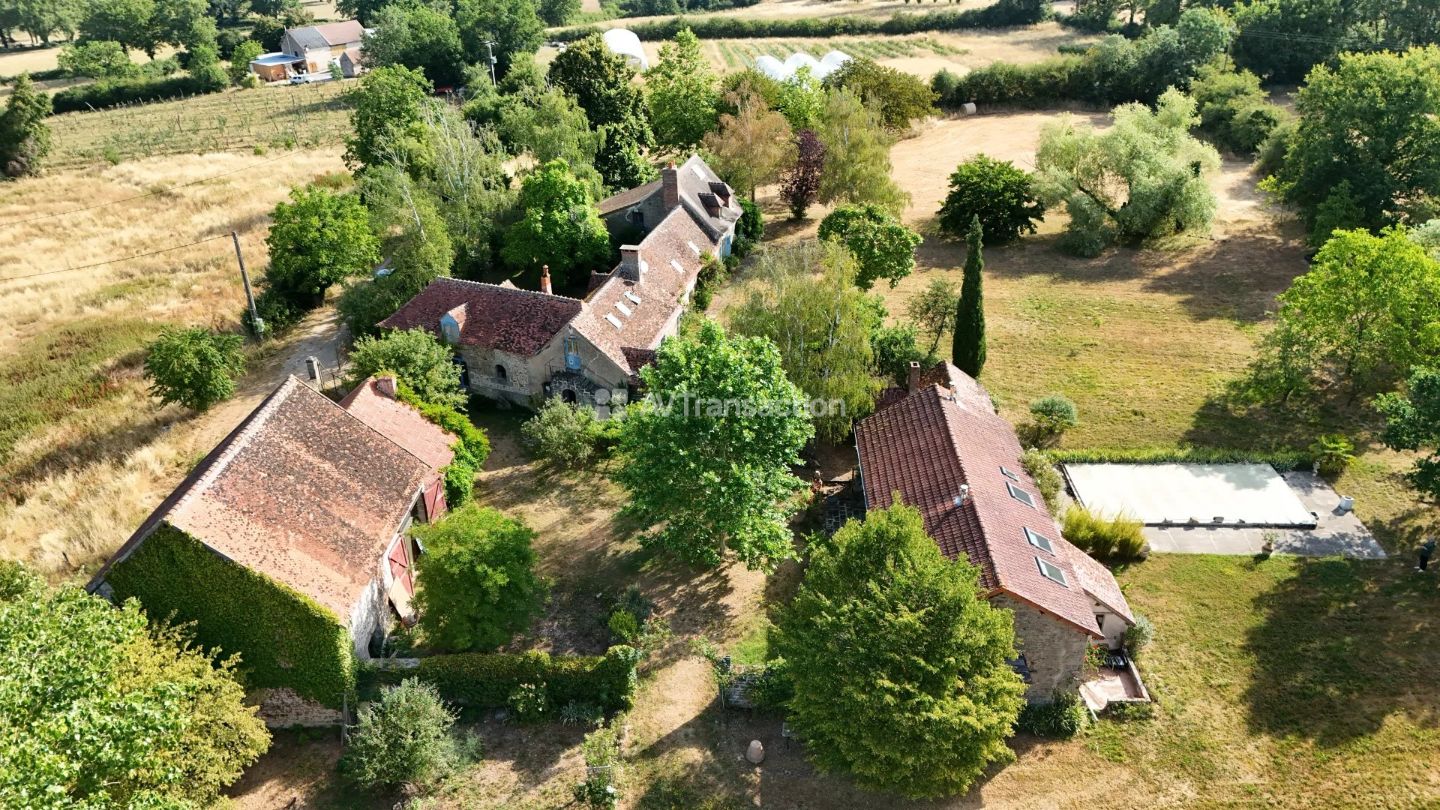 Maison à vendre  - 12 pièce(s) - 425m2 - Bordière (03210)
