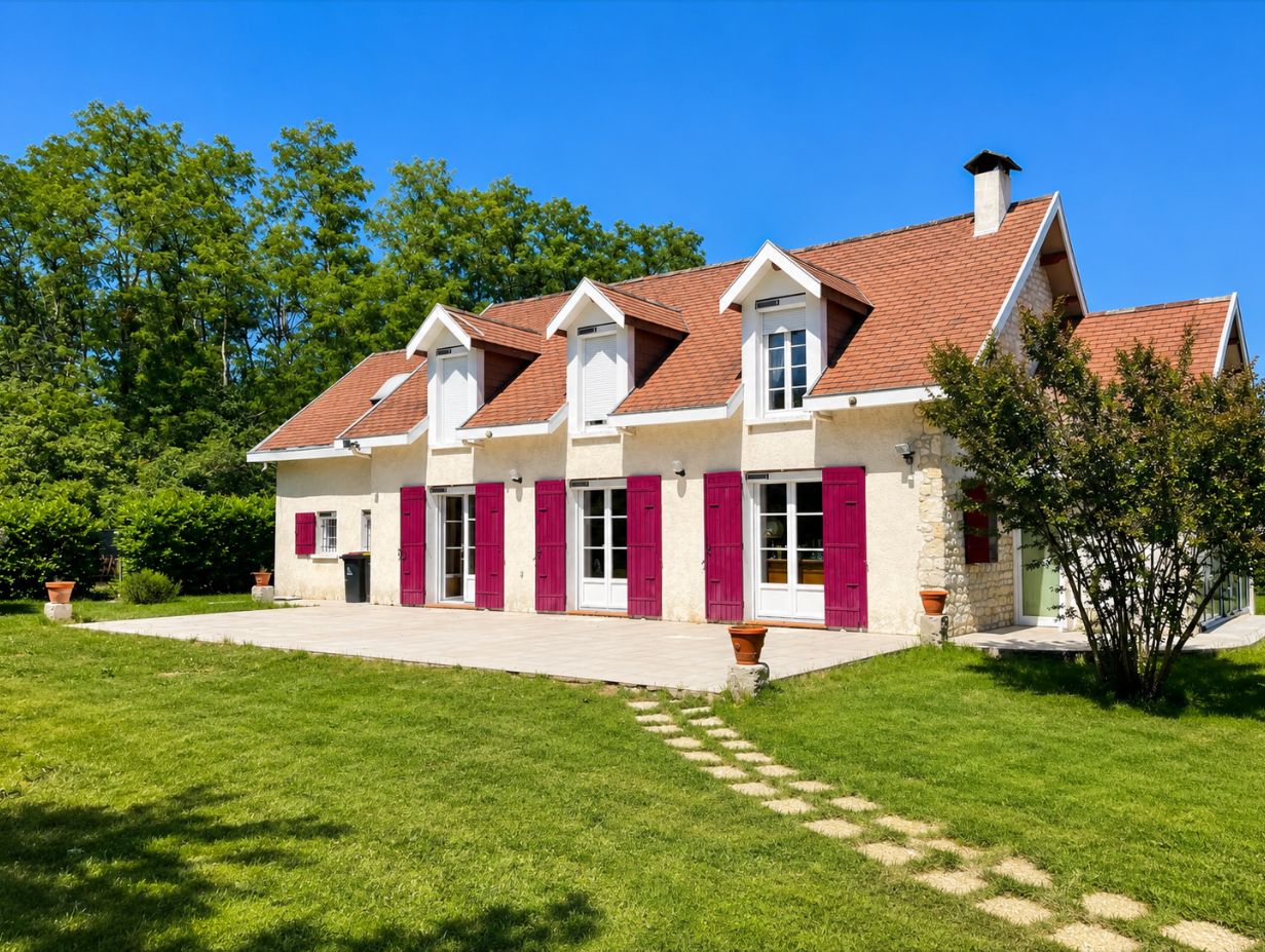 Arbanats – Élégante maison familiale  sur un parc de 1 200 m²