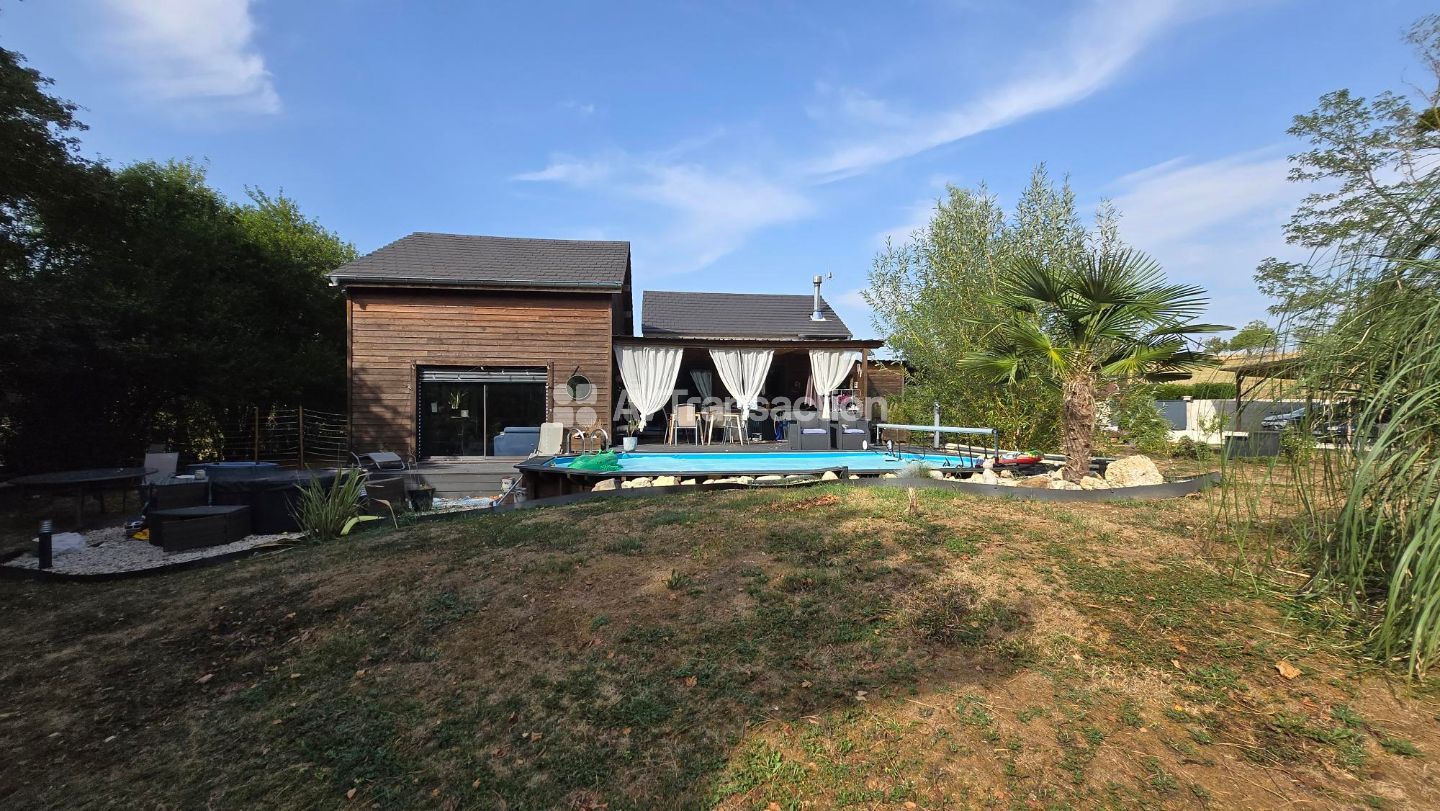 Maison ossature bois de 166 m² – Dernière maison avant les bois