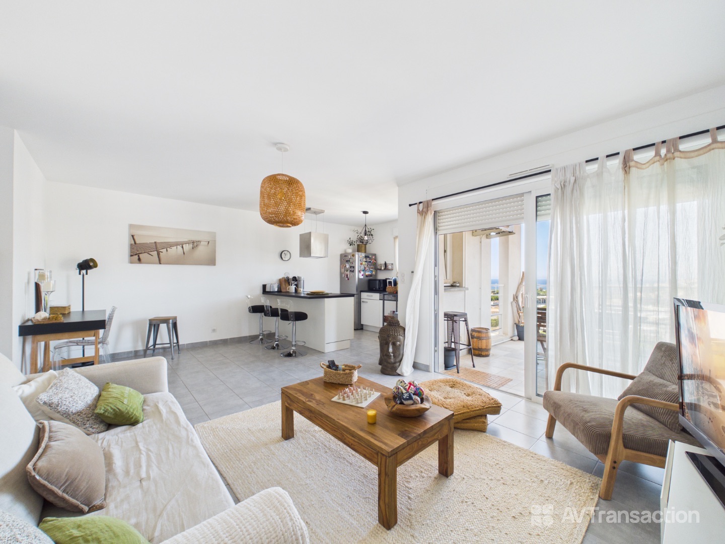 Appartement à vendre  - 2 pièce(s) - 52m2 - Ajaccio (20090)